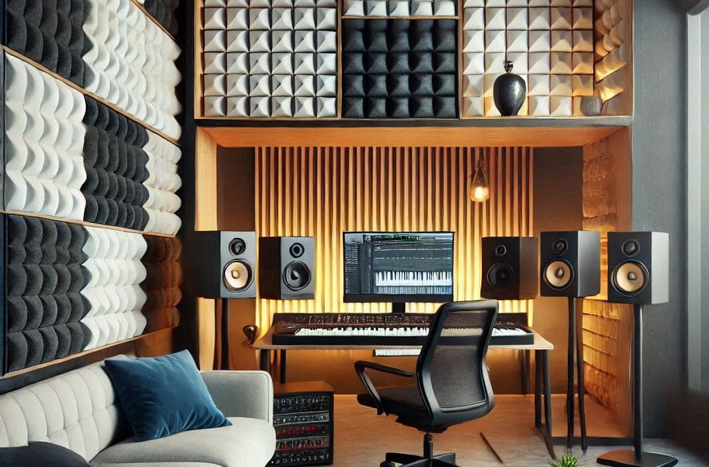 Techniques d'isolation acoustique pour studios